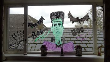 Stanley care home get ready for a spooky Halloween weekend